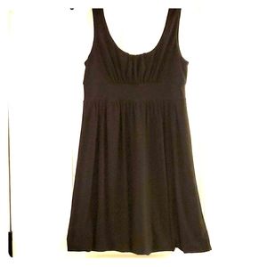 Wrapper short black dress